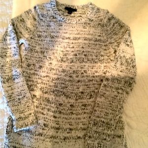 Ann Taylor gorgeous cotton blend long sleeve crewneck sweater